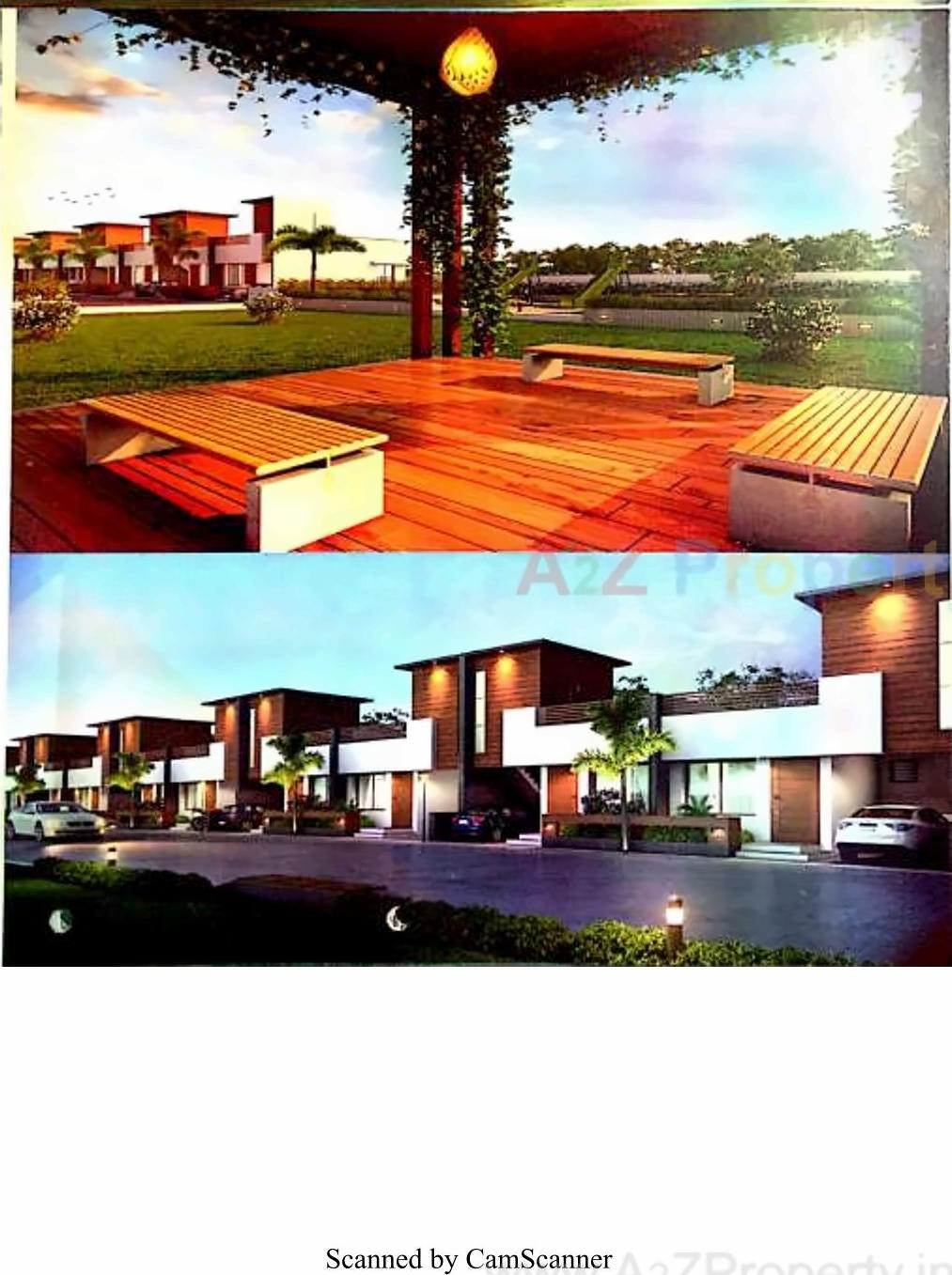3D Elevation of real estate project Tanishq Residency located at Survadi, Bharuch, Gujarat