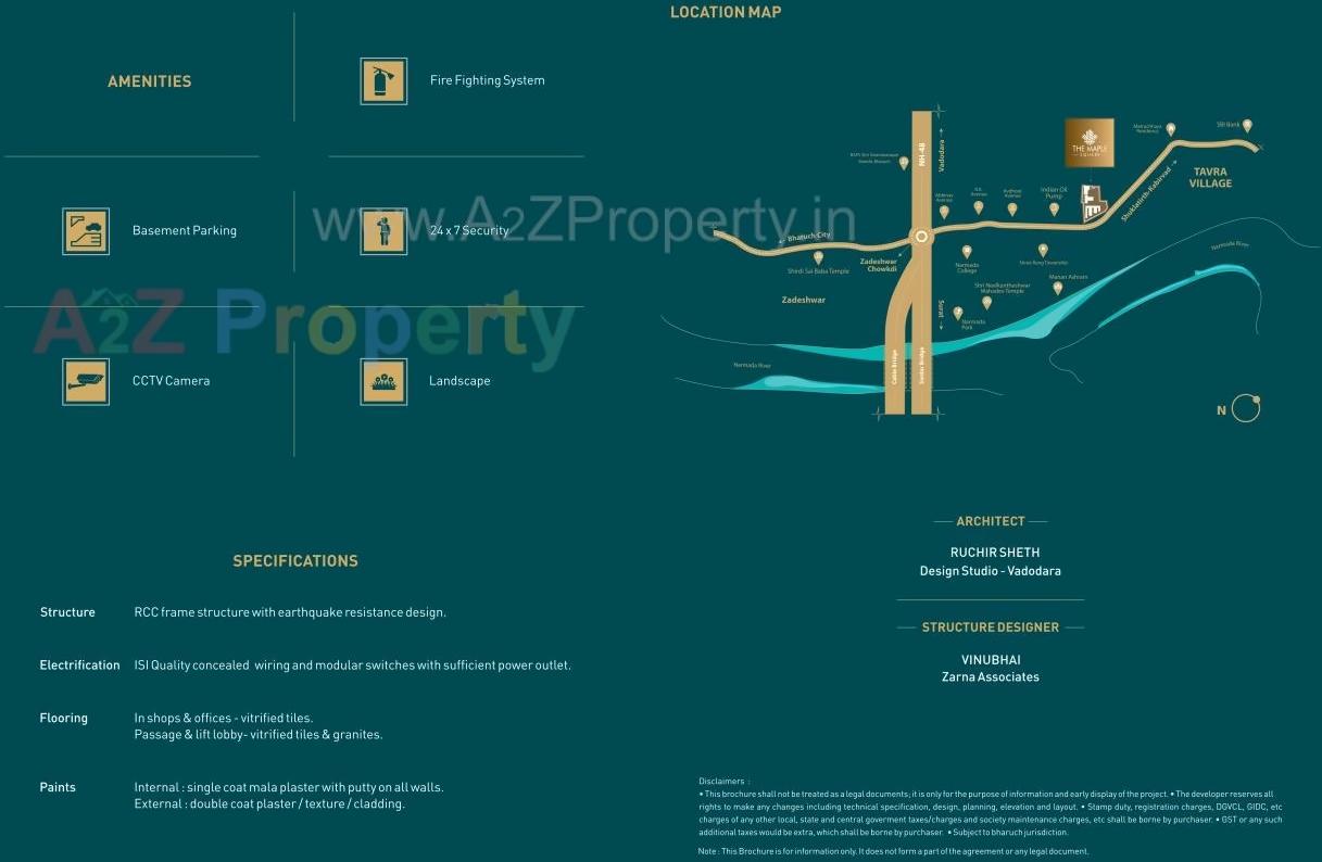  of real estate project The Maple Square located at Bharuch, Bharuch, Gujarat