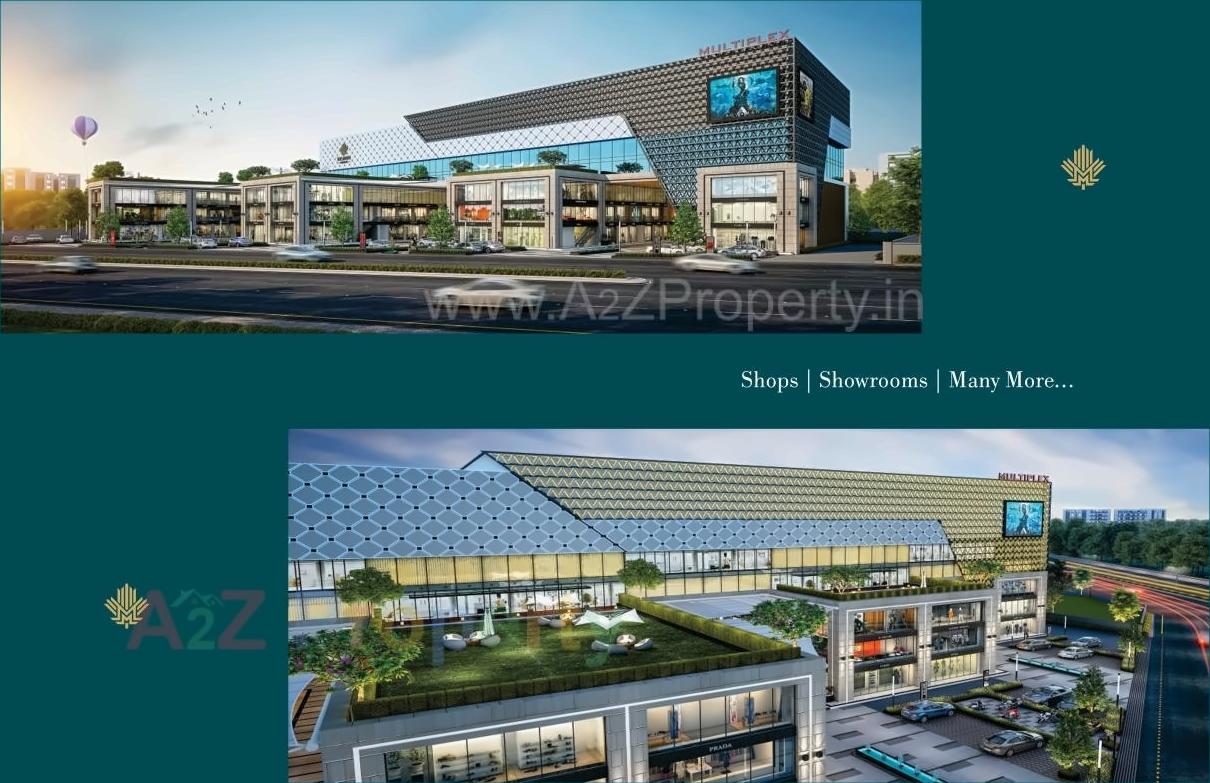 3D Elevation of real estate project The Maple Square located at Bharuch, Bharuch, Gujarat