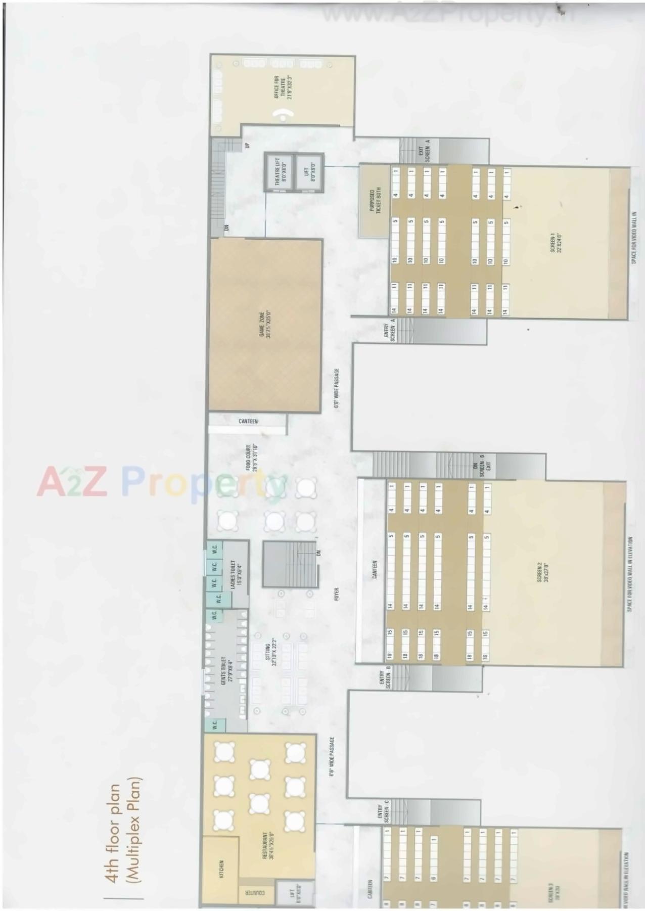 Layout of real estate project Tulsi Villa / Square located at Ankleshwar, Bharuch, Gujarat