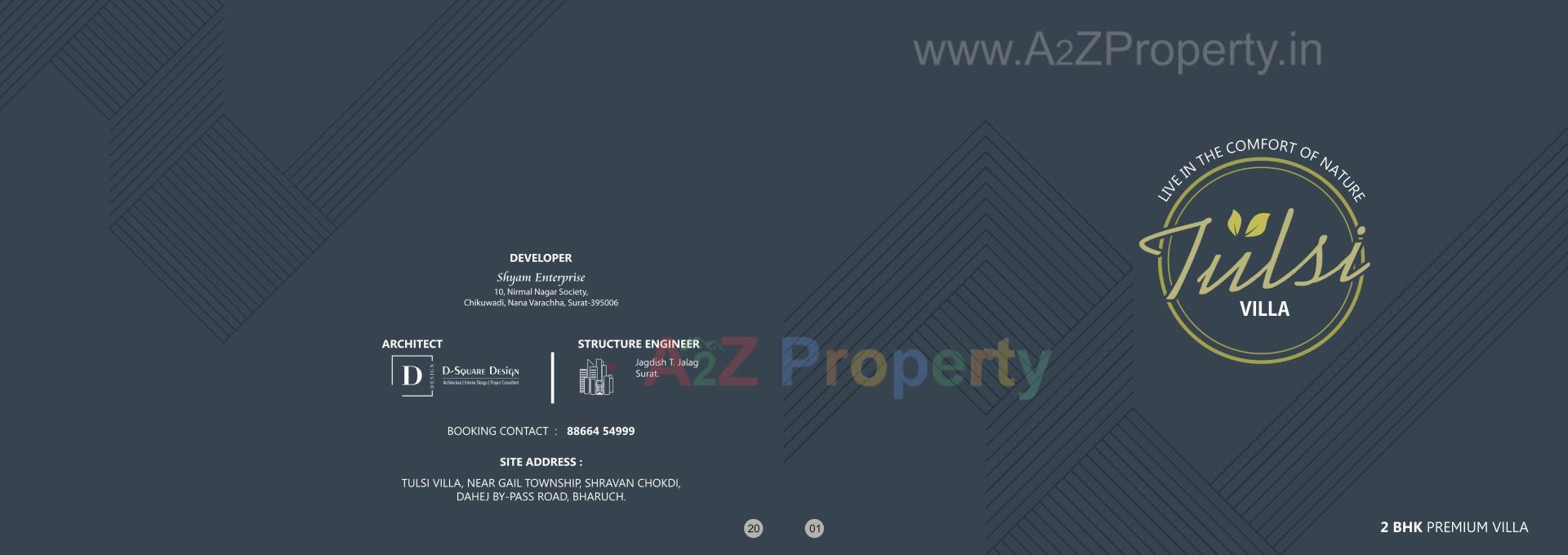  of real estate project Tulsi Villa located at Umraj, Bharuch, Gujarat