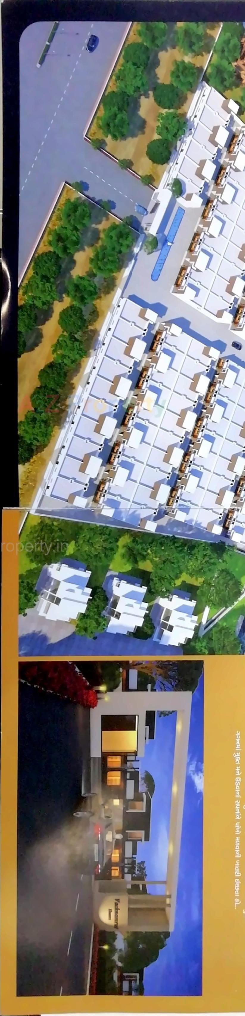 3D Elevation of real estate project Vachanamrut Homes located at Bhadkodara, Bharuch, Gujarat