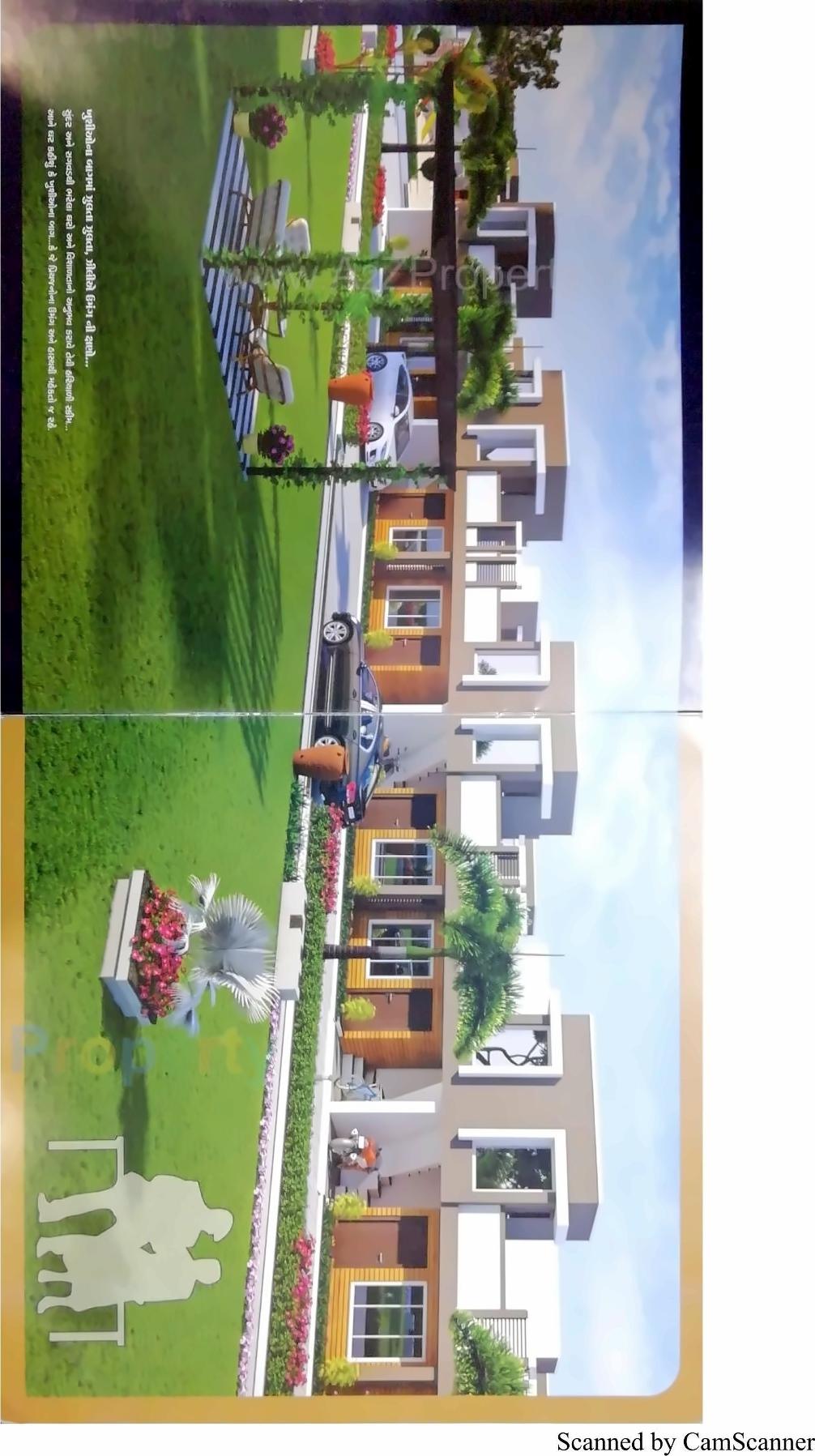 3D Elevation of real estate project Vachanamrut Homes located at Bhadkodara, Bharuch, Gujarat