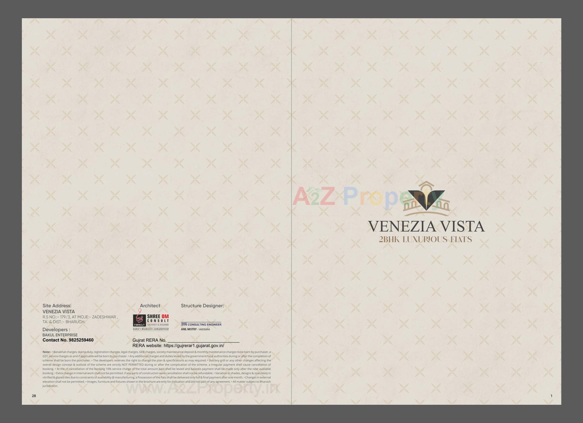  of real estate project Venezia Vista located at Zadeshwar, Bharuch, Gujarat