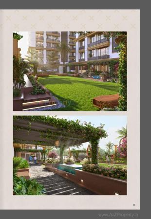 Elevation of real estate project Venezia Vista located at Zadeshwar, Bharuch, Gujarat