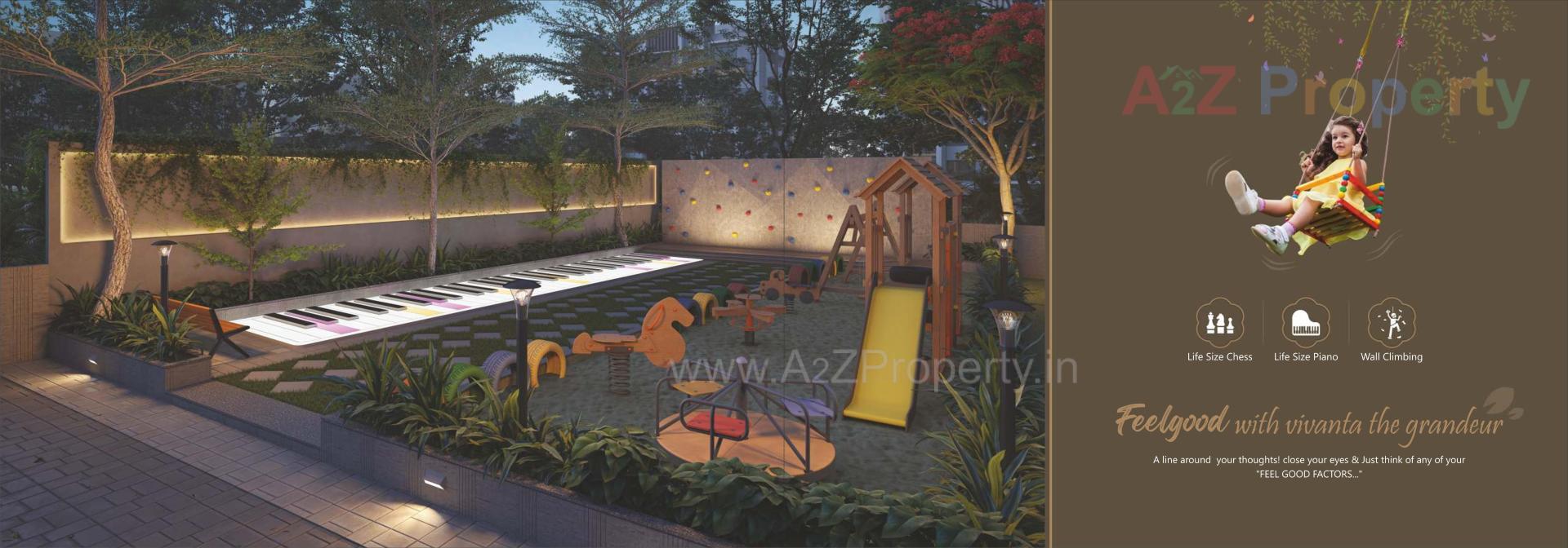 3D Elevation of real estate project Vivanta The Grandeur () located at Bharuch, Bharuch, Gujarat