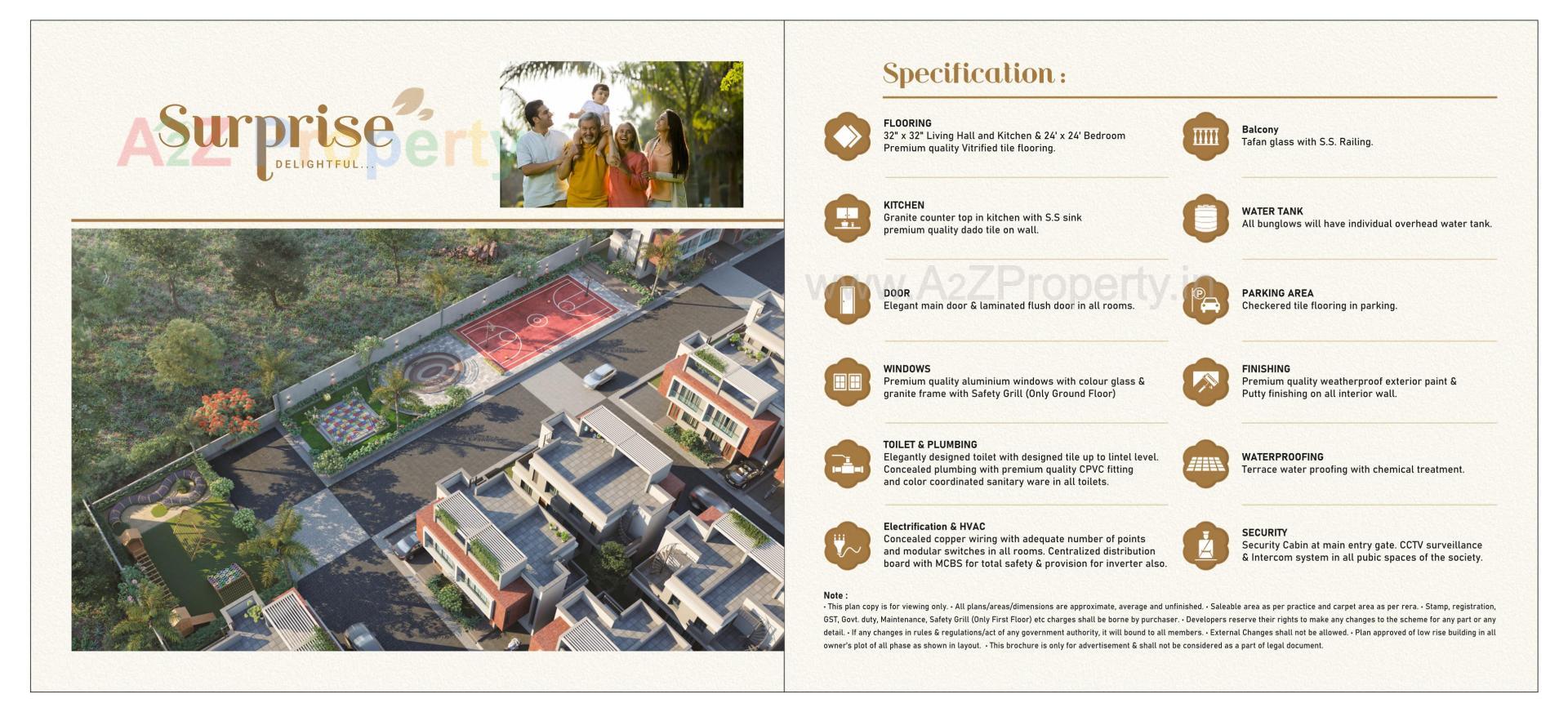  of real estate project Vivanta The Grandeur located at Nandelav, Bharuch, Gujarat
