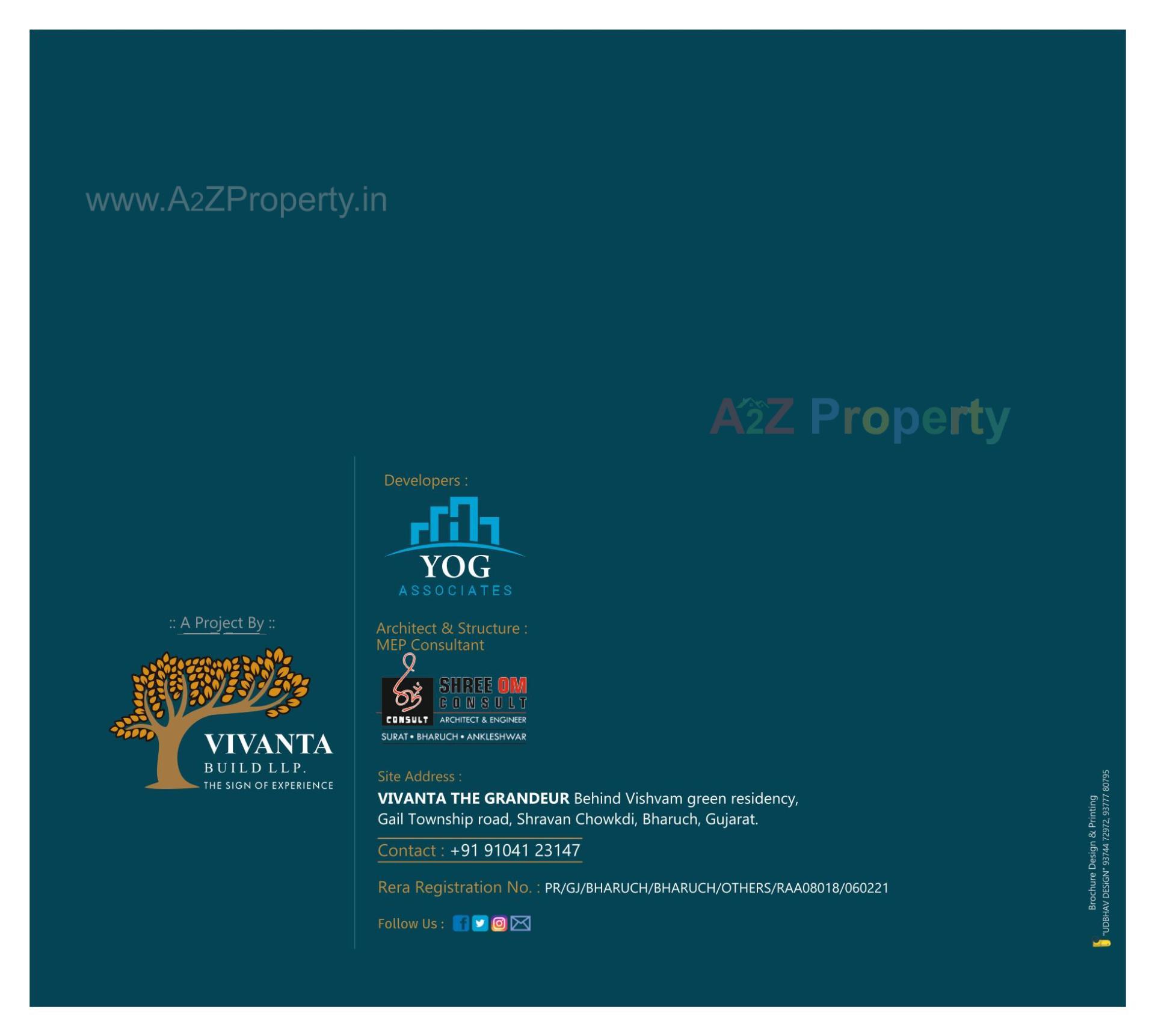  of real estate project Vivanta The Grandeur located at Nandelav, Bharuch, Gujarat