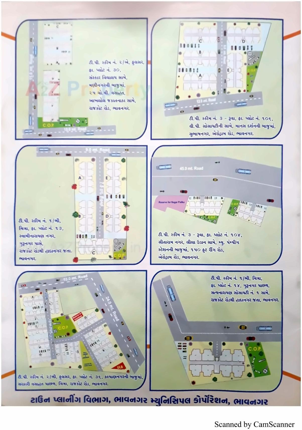 Layout of real estate project 1506 Ews Mmgy Fp located at Bhavnagar, Bhavnagar, Gujarat