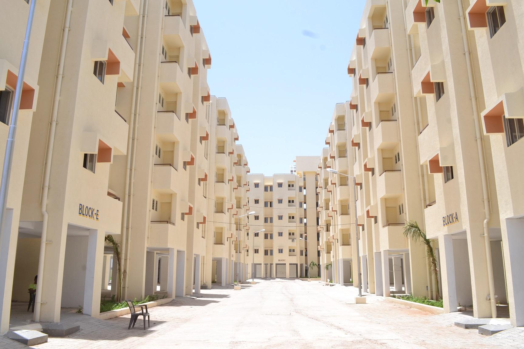 177474_const of real estate project 1506 Ews Mmgy Fp located at Chitra, Bhavnagar, Gujarat