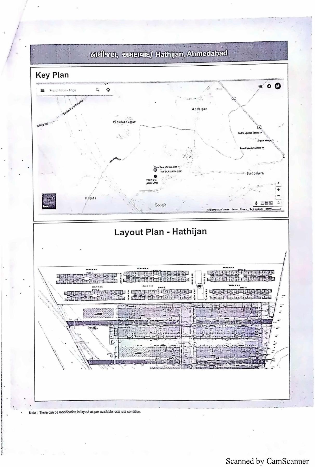 Layout of real estate project 160 Ews +   At Tarsamiya Bhavnagar located at Tarsamiya, Bhavnagar, Gujarat