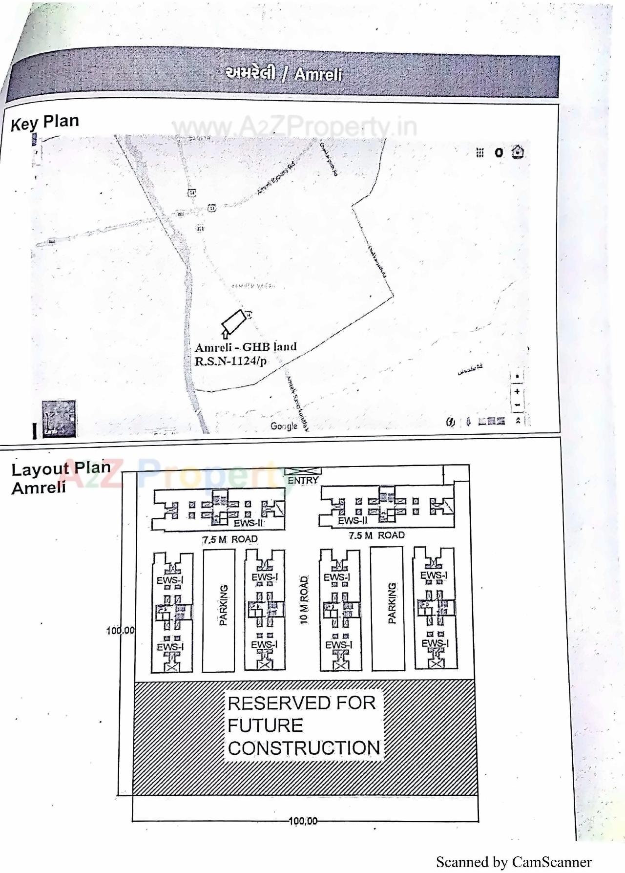 Layout of real estate project 224 Ews At R21 Tarsamiya Bhavnagar located at Tarsamiya, Bhavnagar, Gujarat