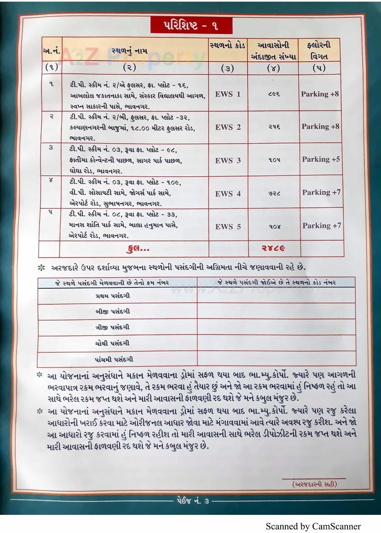  of real estate project 2489 Ews Pmay Fp16c located at Fulsar, Bhavnagar, Gujarat