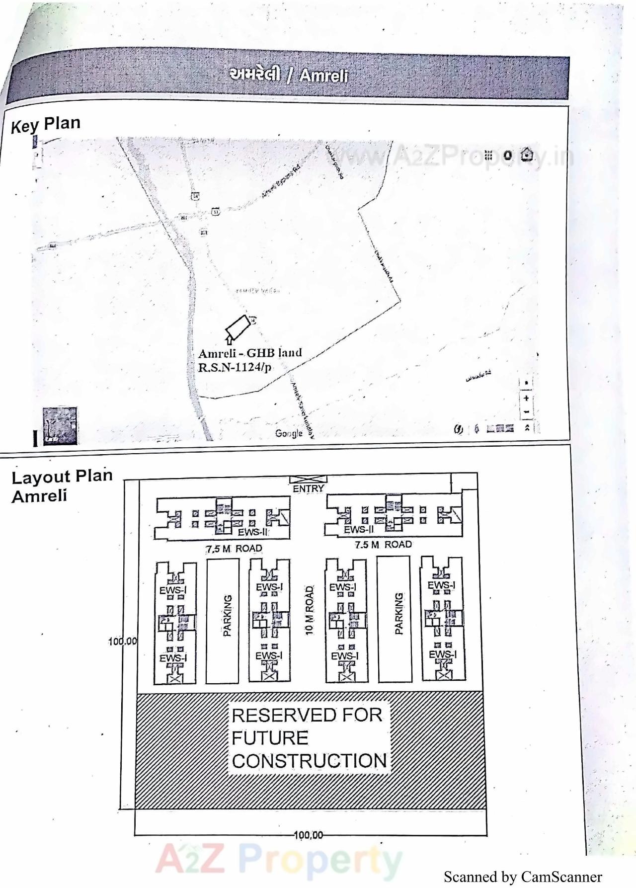 Layout of real estate project 288 Ews At R20 Tarsamiya Bhavnagar located at Bhavnagar, Bhavnagar, Gujarat