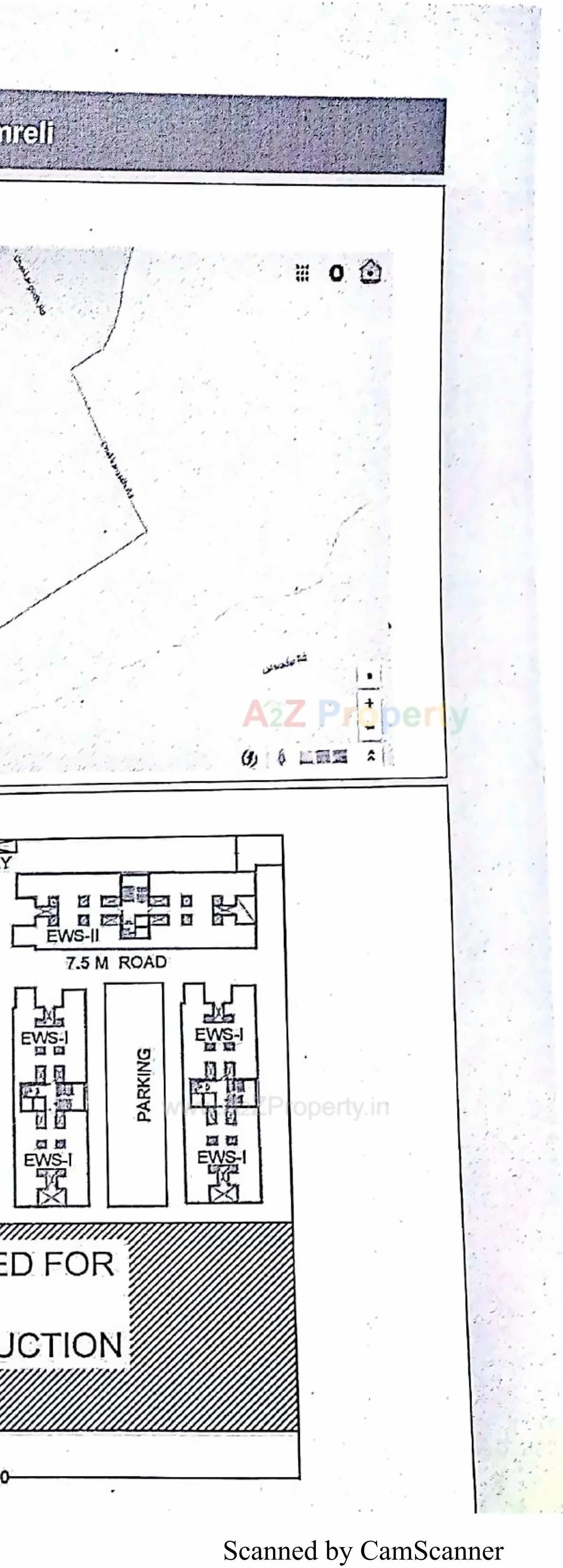 Layout of real estate project 576 Ews At R 10a Tarsamiya Bhavnagar located at Tarsamiya, Bhavnagar, Gujarat
