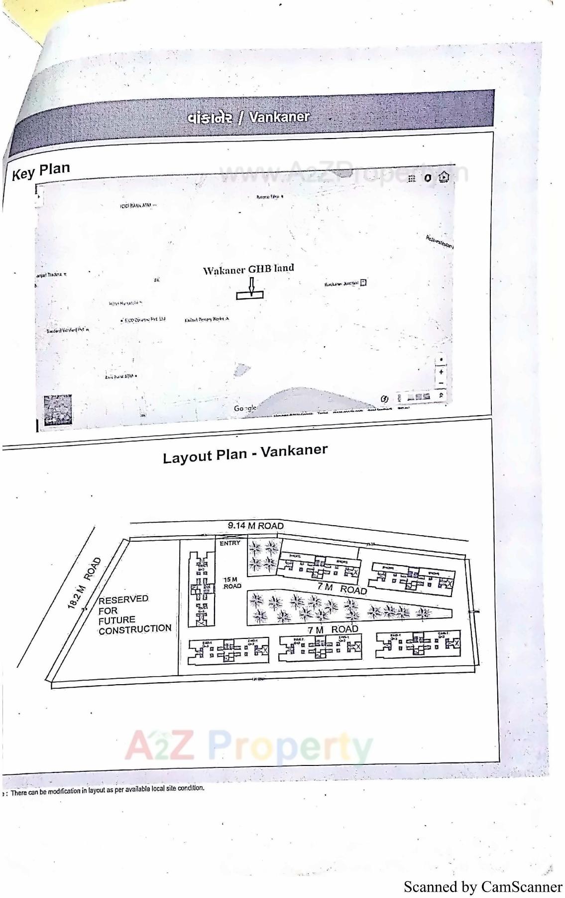 Layout of real estate project 896 Ews At R14 R15 R16 At Tarsamiya Bhavnagar located at Tarsamiya, Bhavnagar, Gujarat