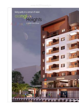 Elevation of real estate project Aangi Heights located at Ruva, Bhavnagar, Gujarat
