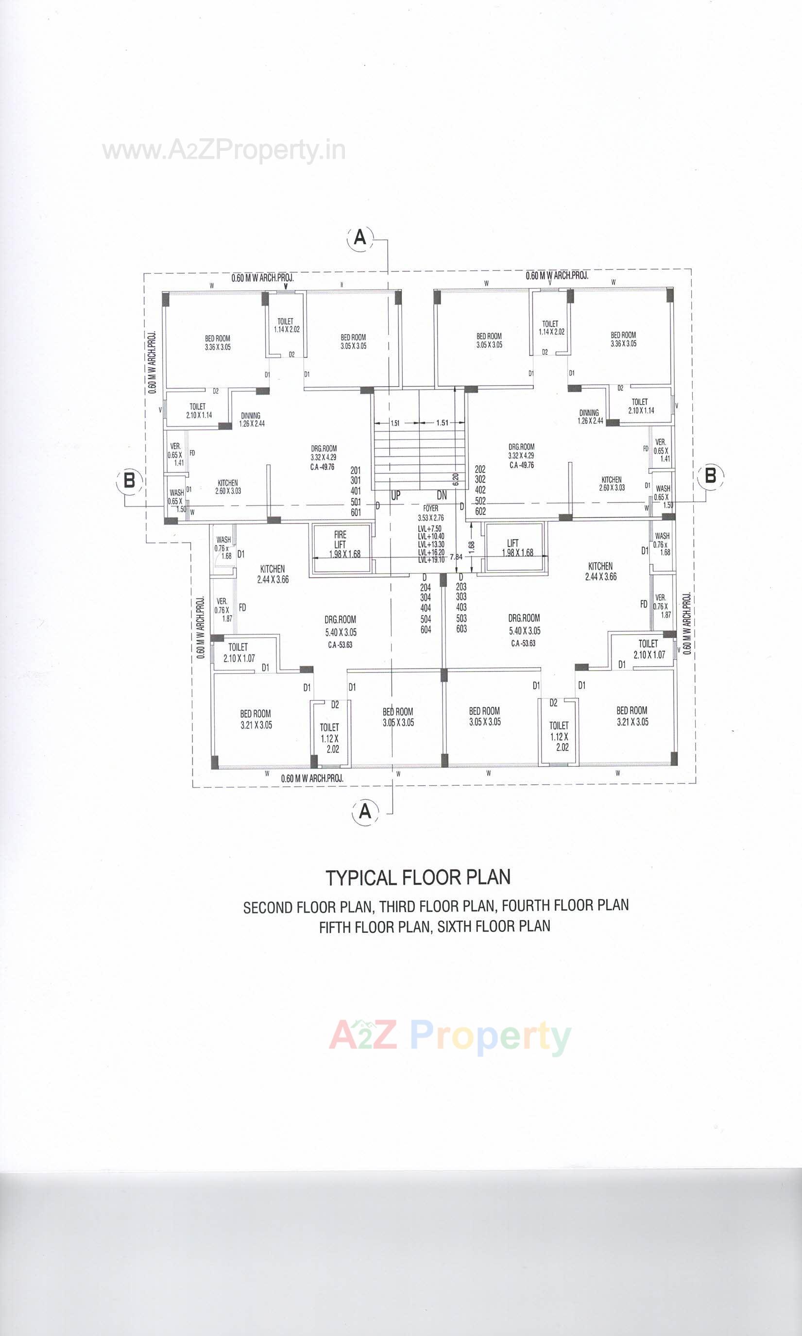  of real estate project Aarya Edge located at Adewada, Bhavnagar, Gujarat