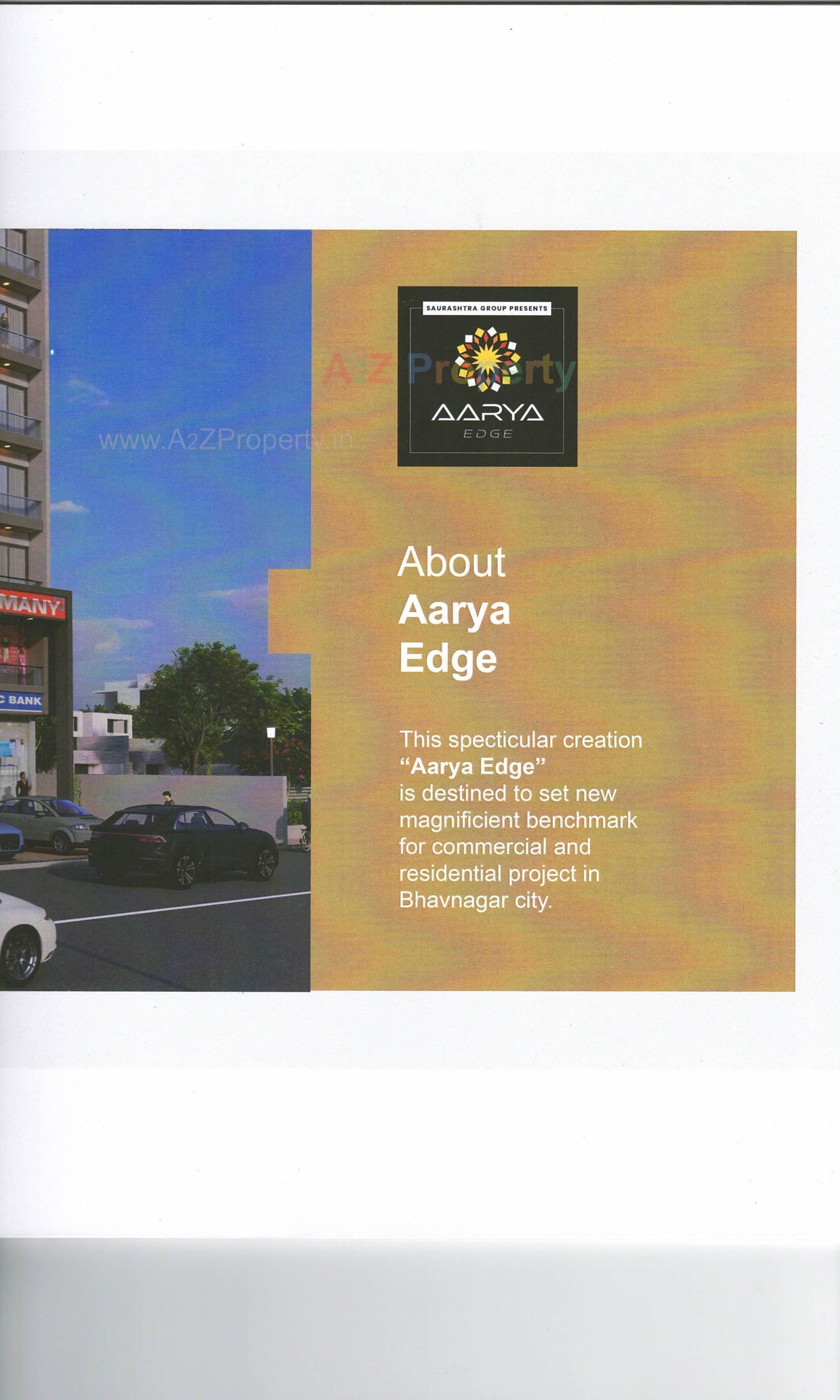  of real estate project Aarya Edge located at Adewada, Bhavnagar, Gujarat