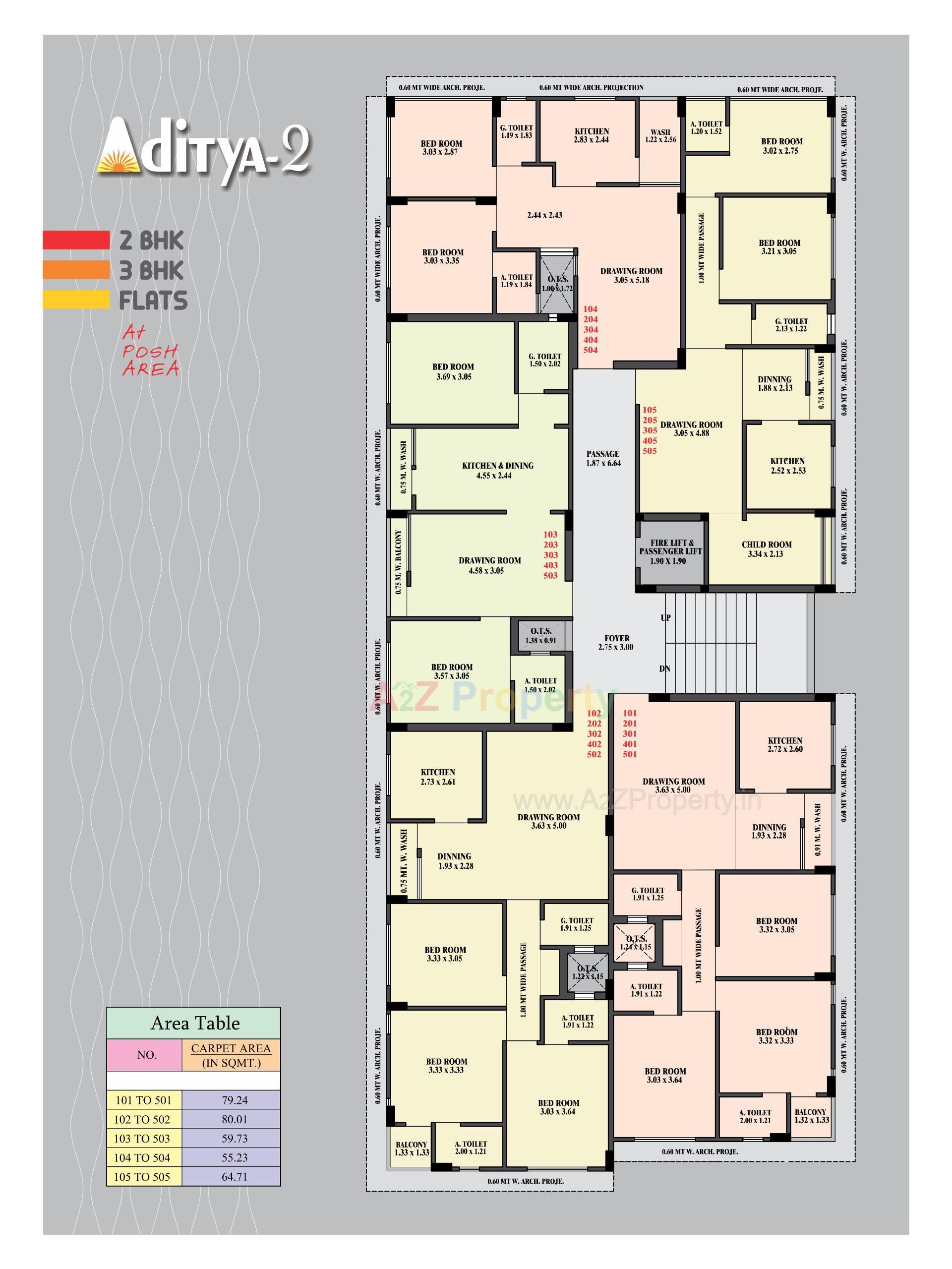 Layout of real estate project Aditya located at Bhavnagar, Bhavnagar, Gujarat