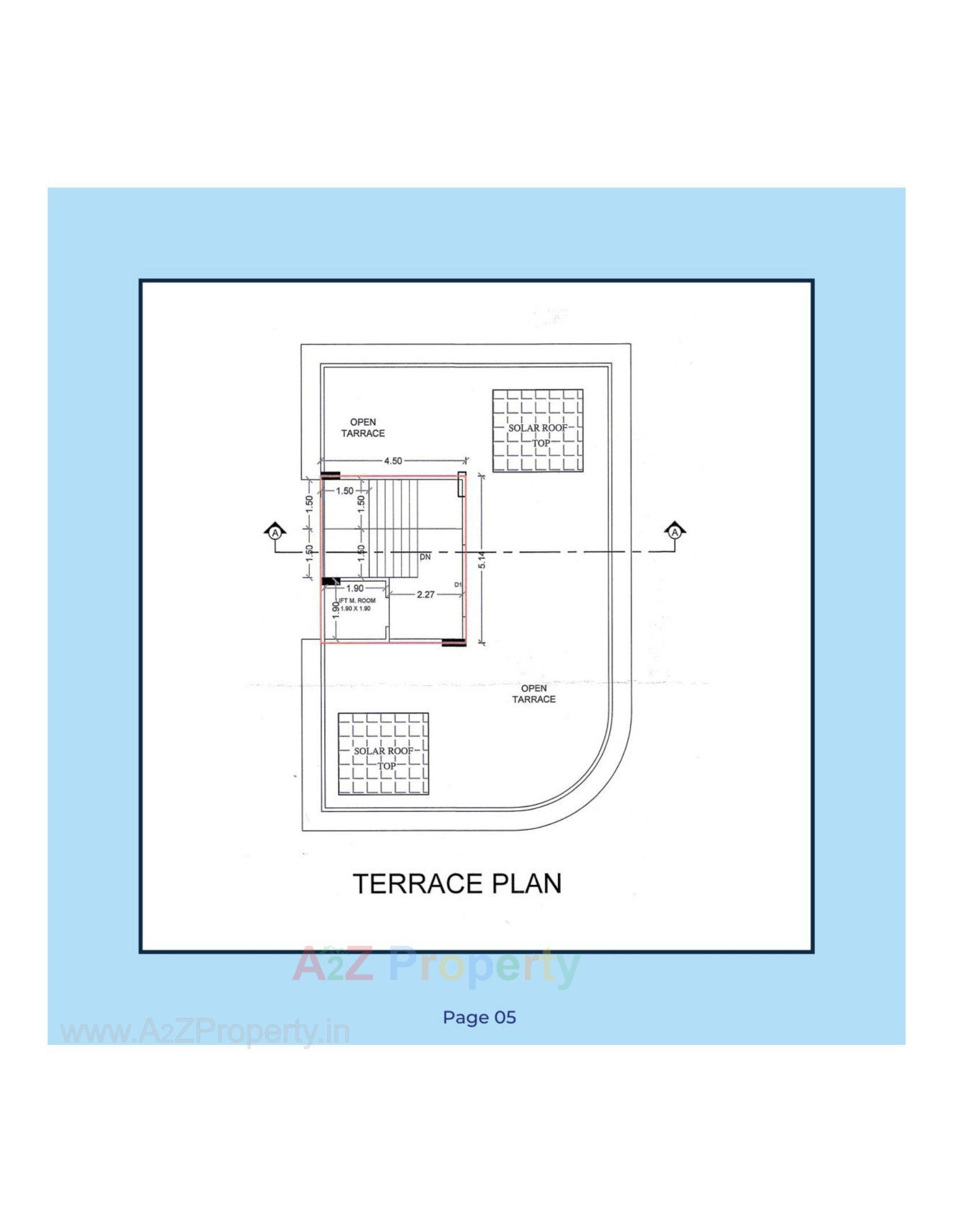 Layout of real estate project Afreen Park located at Plot No.53-54/c2, Hariyala Plots,, Bhavnagar, Gujarat