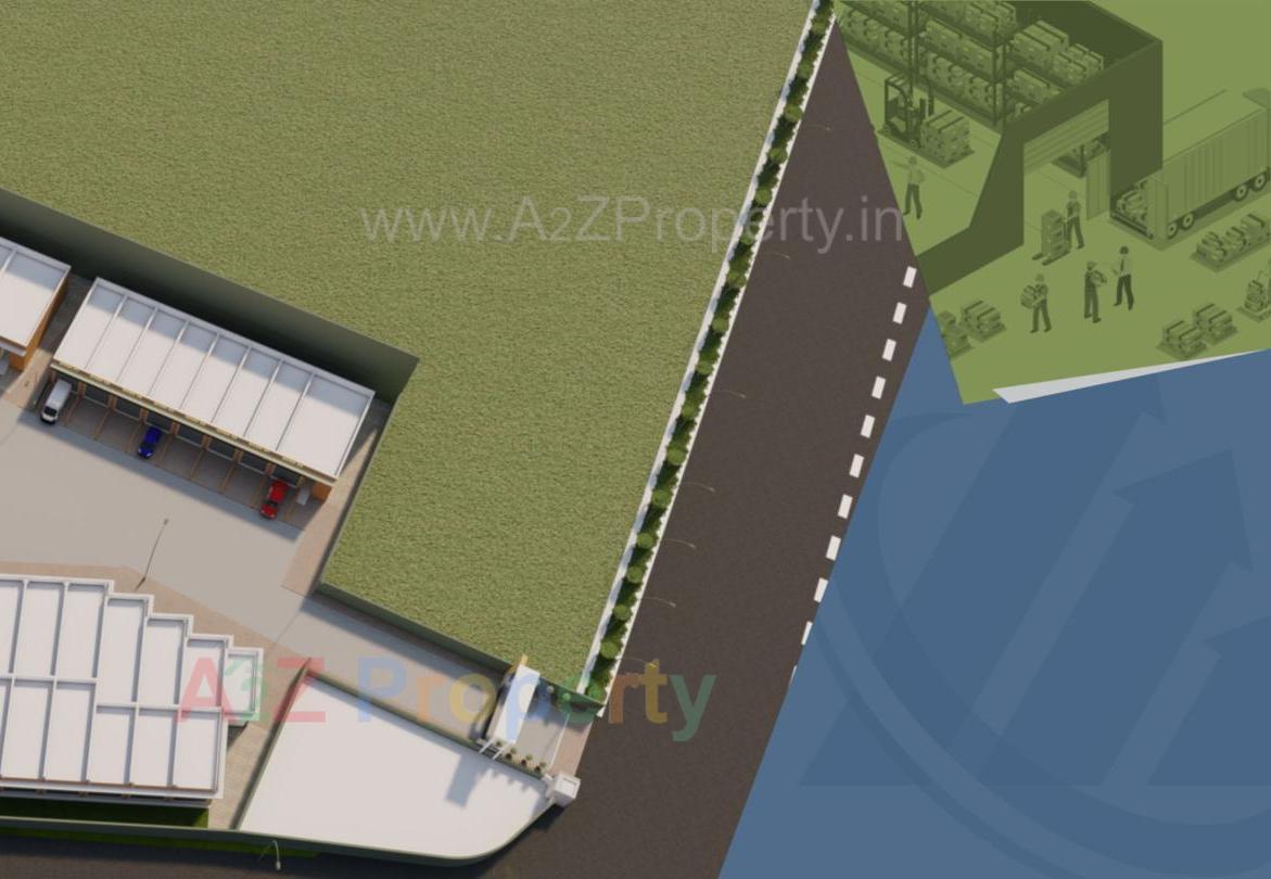 Layout of real estate project Anjaney Business Park located at Bhavnagar, Bhavnagar, Gujarat