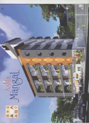 Elevation of real estate project Ashta Mangal located at Bhavnagar, Bhavnagar, Gujarat