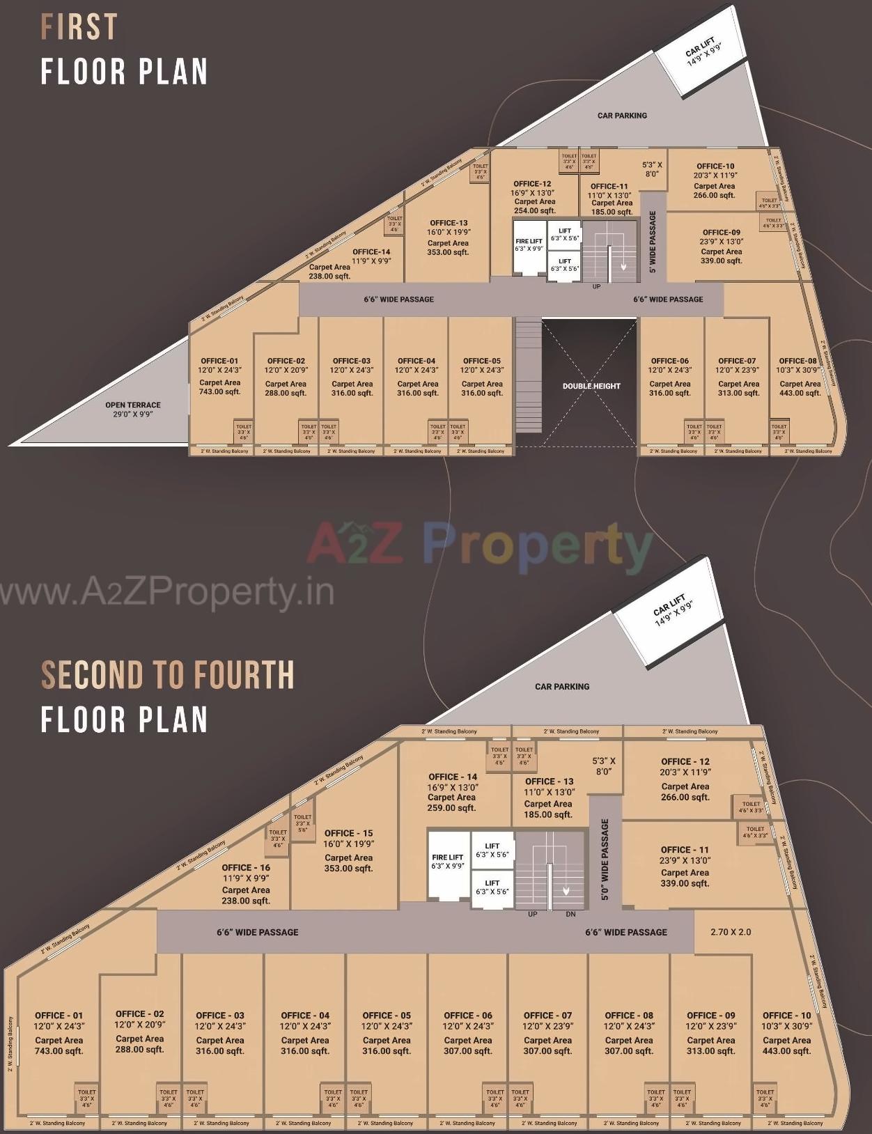 Layout of real estate project Ashtavinayak located at Bhavnagar, Bhavnagar, Gujarat