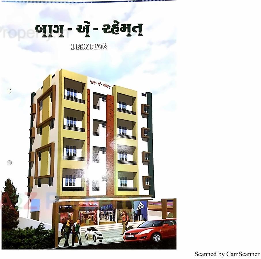 3D Elevation of real estate project Bag A Rahemat located at Kumbharwada, Bhavnagar, Gujarat