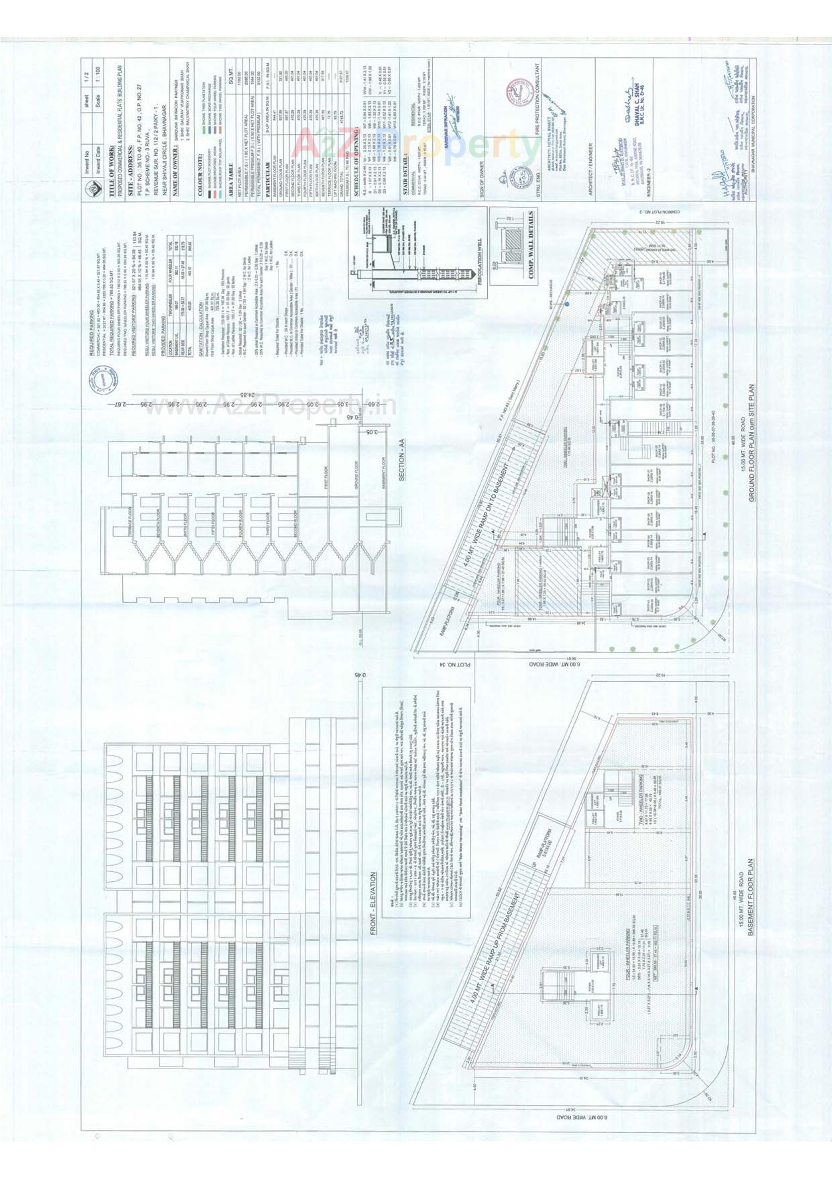  of real estate project Bhagwati Blessings located at Ruva, Bhavnagar, Gujarat