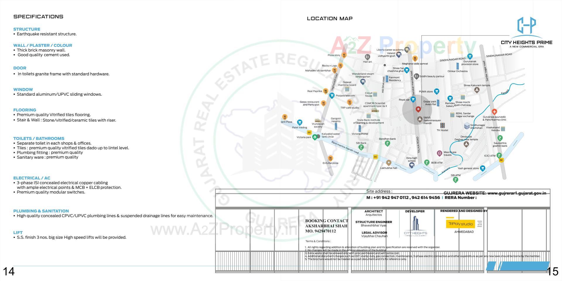  of real estate project City Heights Prime located at Bhavnagar, Bhavnagar, Gujarat