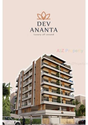 Elevation of real estate project Dev Ananta located at Bhavnagar, Bhavnagar, Gujarat