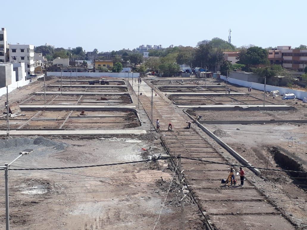 170711_const of real estate project Dev Aurum located at Ruva, Bhavnagar, Gujarat