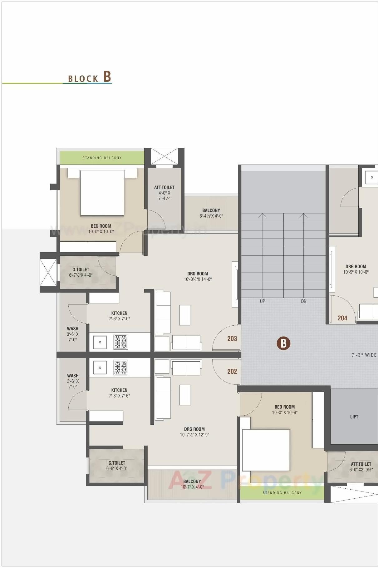 Layout of real estate project Dev Enclave located at Ruva, Bhavnagar, Gujarat