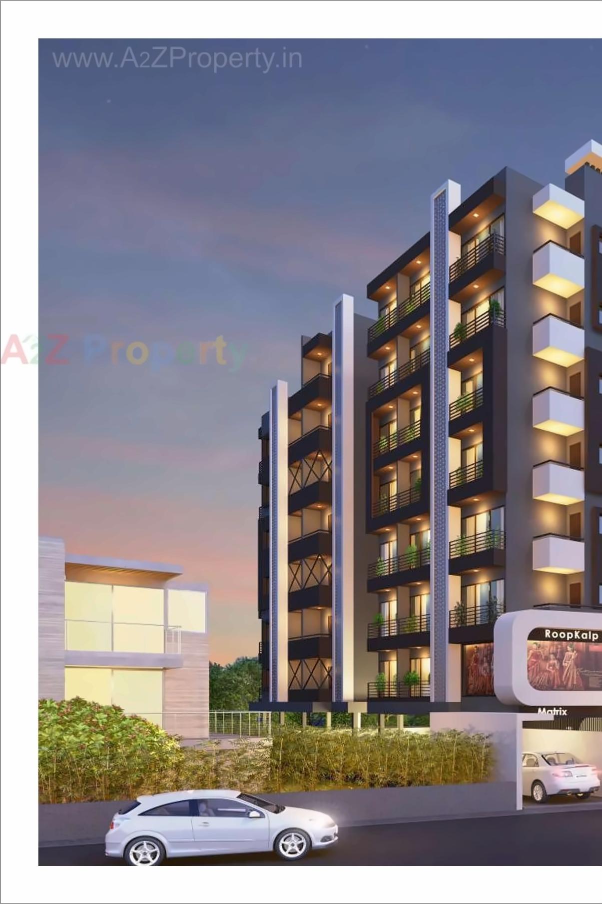 3D Elevation of real estate project Dev Enclave Ii located at Bhavnagar, Bhavnagar, Gujarat