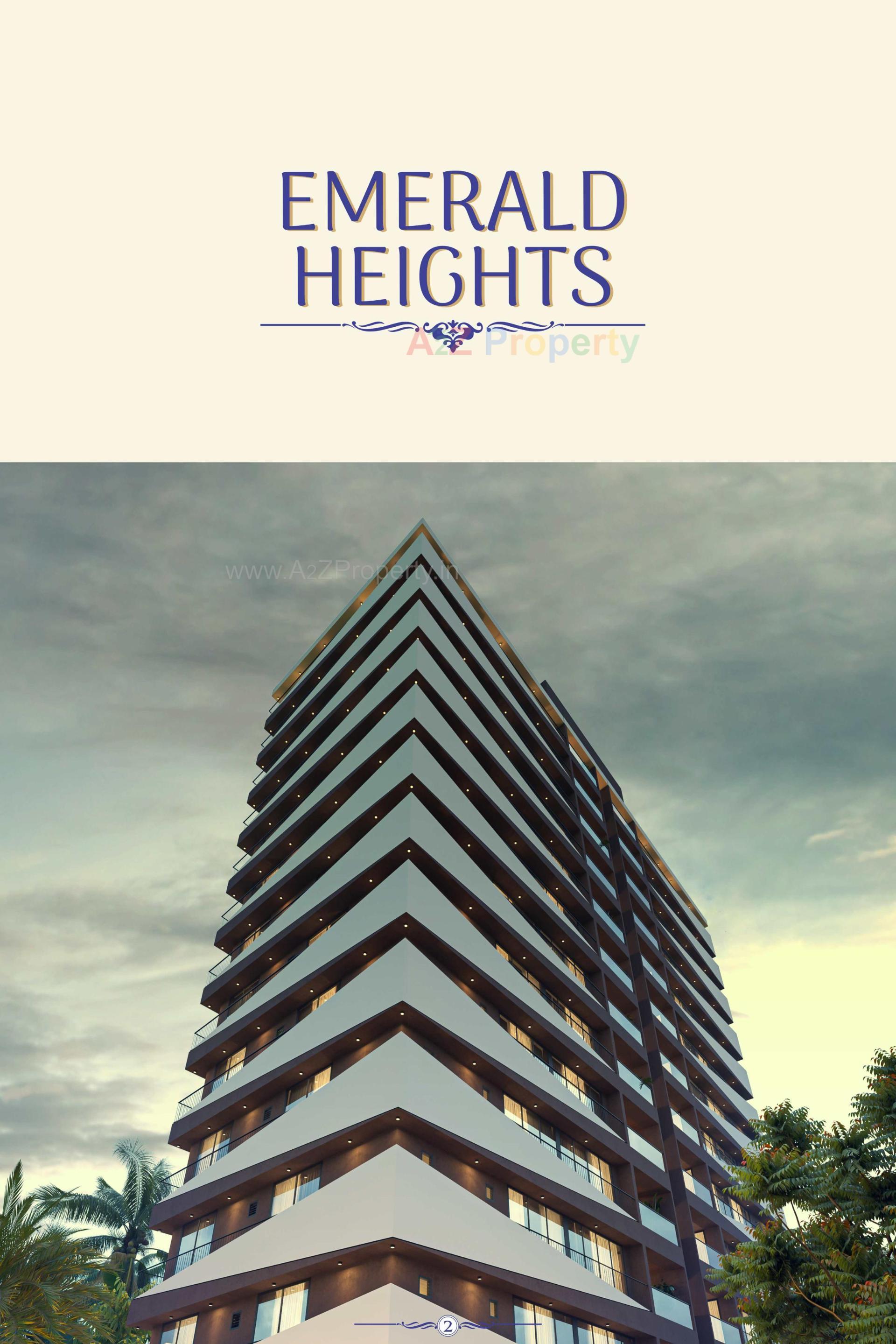 3D Elevation of real estate project Emerald Heights located at Bhavnagar, Bhavnagar, Gujarat