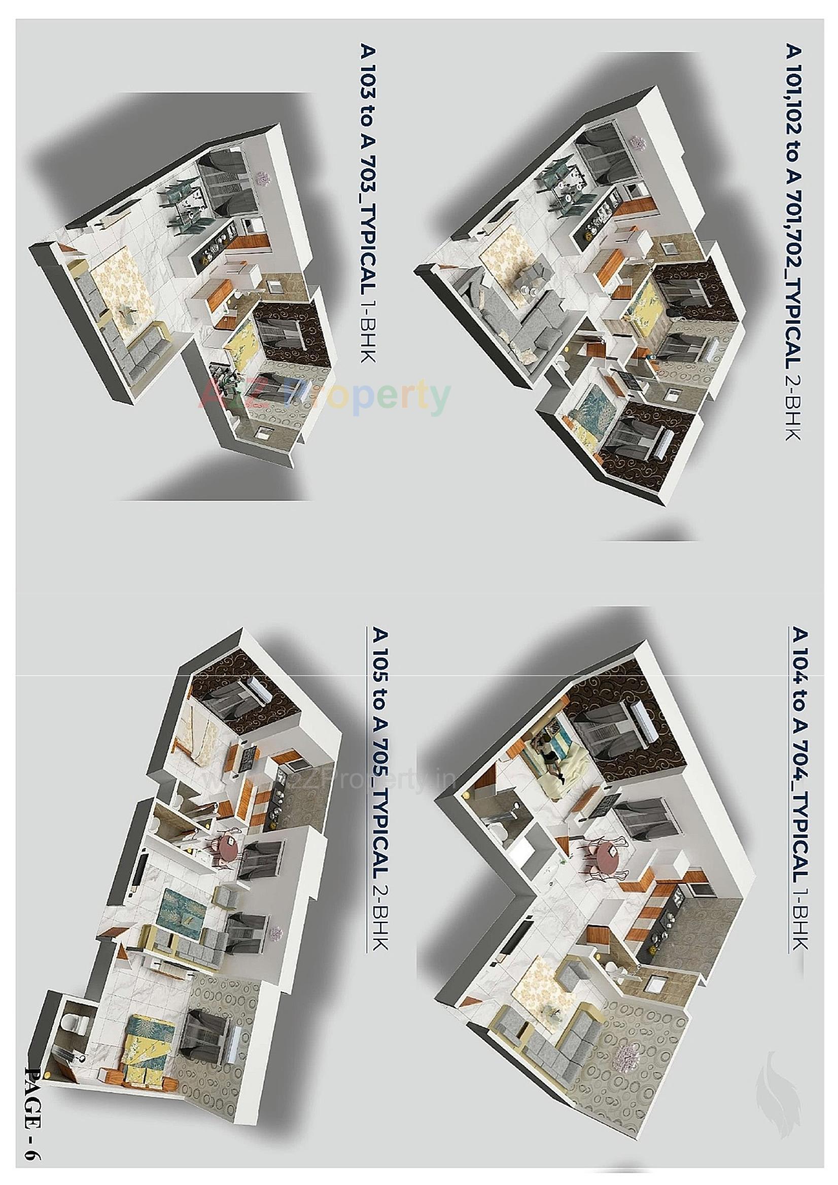 Layout of real estate project Golden Leaf located at Mahuva, Bhavnagar, Gujarat