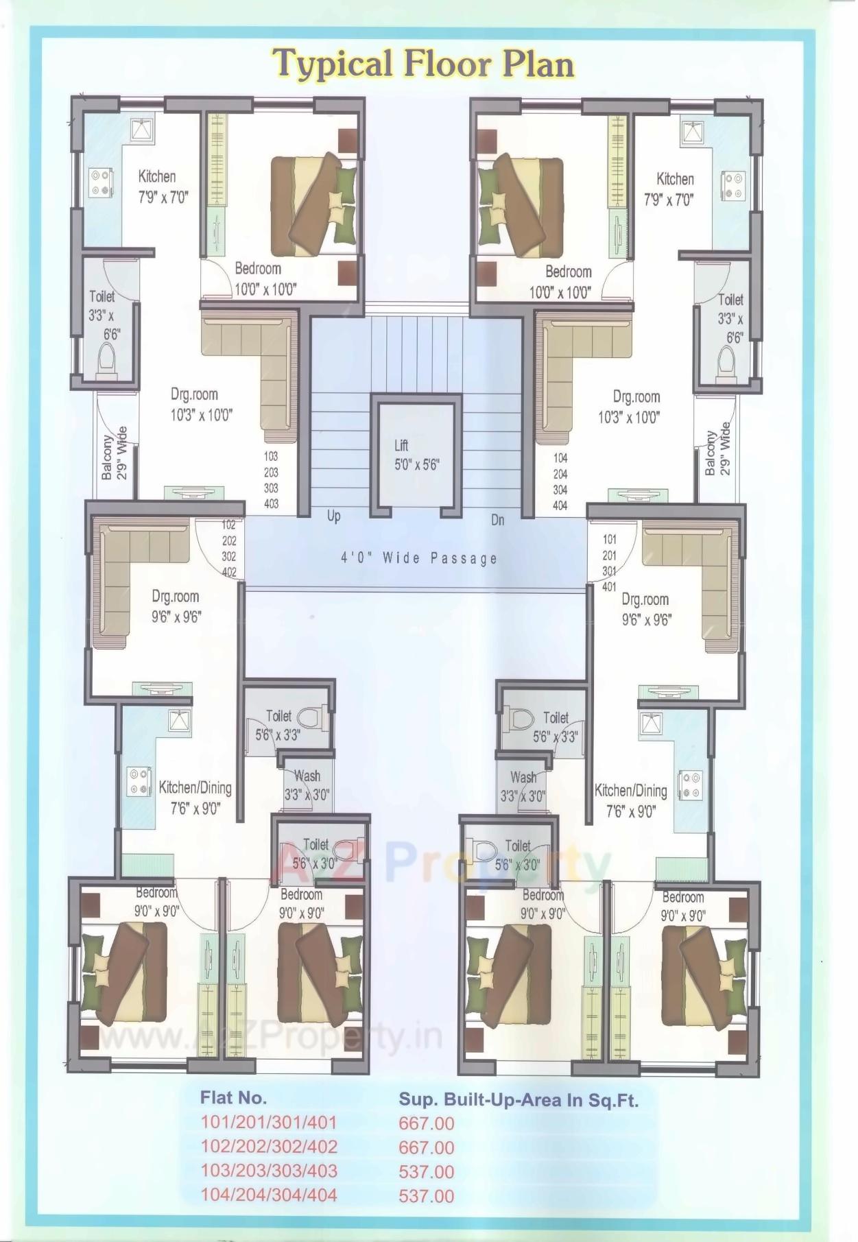 Layout of real estate project Guruashish Residency located at Tarsamiya, Bhavnagar, Gujarat