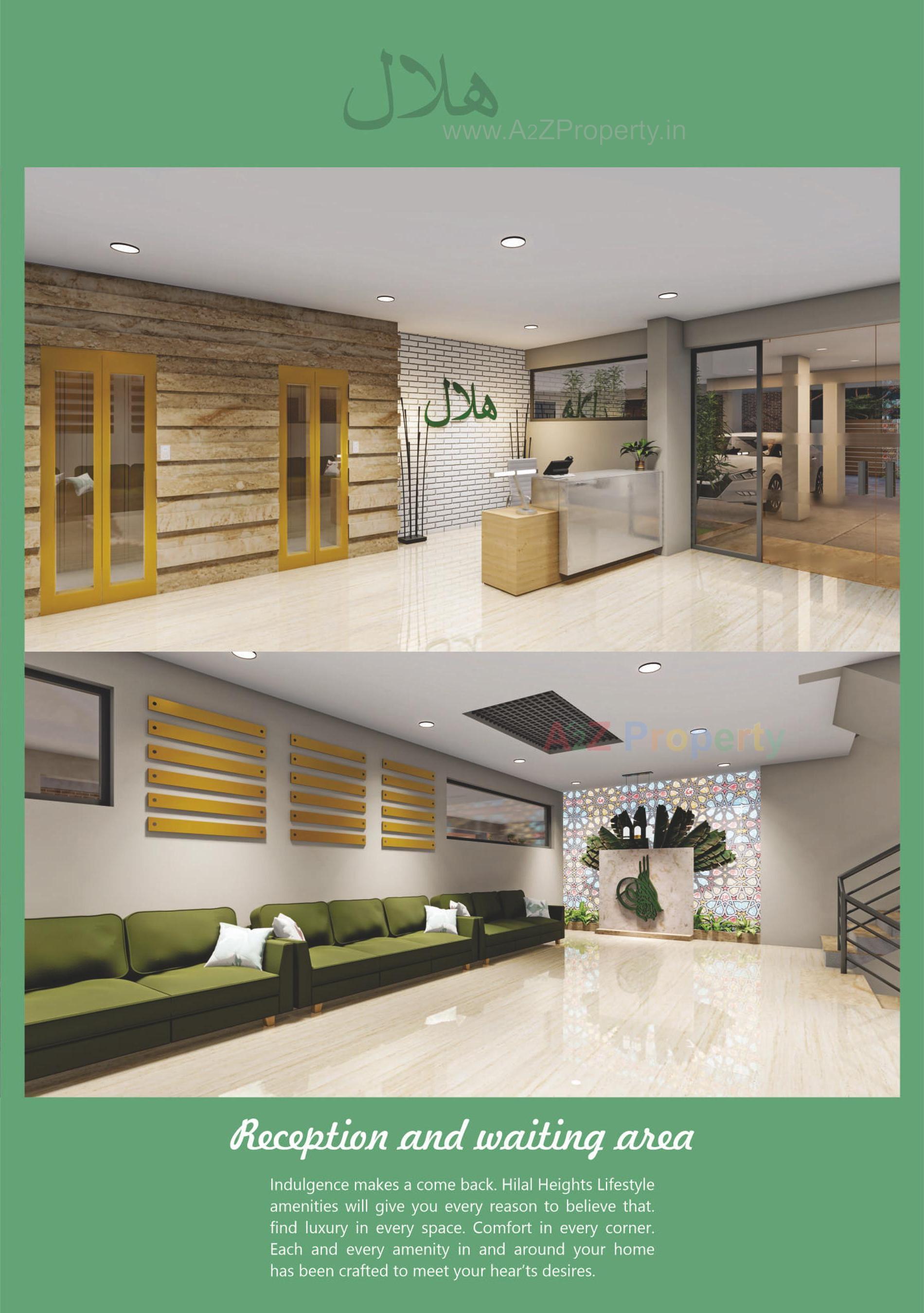 3D Elevation of real estate project Hilal Heights located at Bhavnagar, Bhavnagar, Gujarat