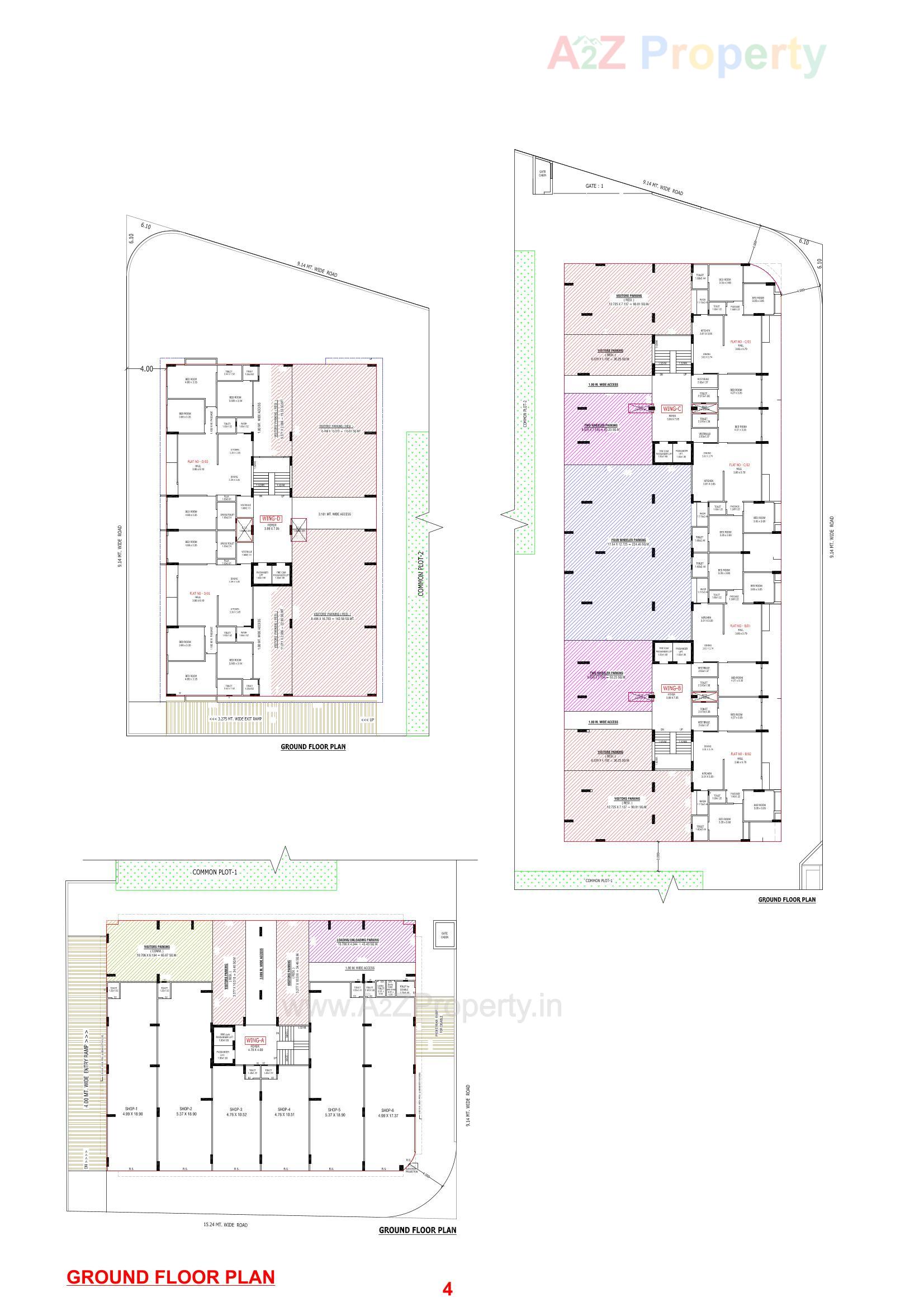 Layout of real estate project Himalaya Modern Crest located at Bhavnagar, Bhavnagar, Gujarat