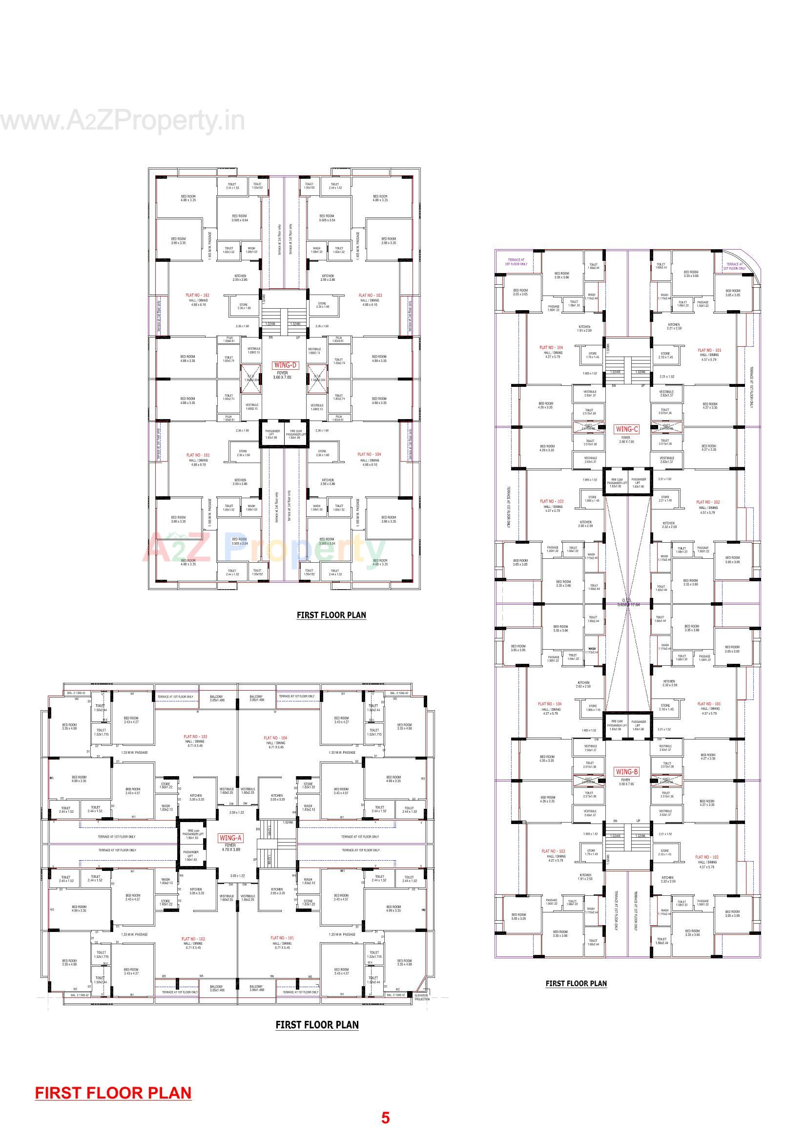 Layout of real estate project Himalaya Modern Crest located at Bhavnagar, Bhavnagar, Gujarat