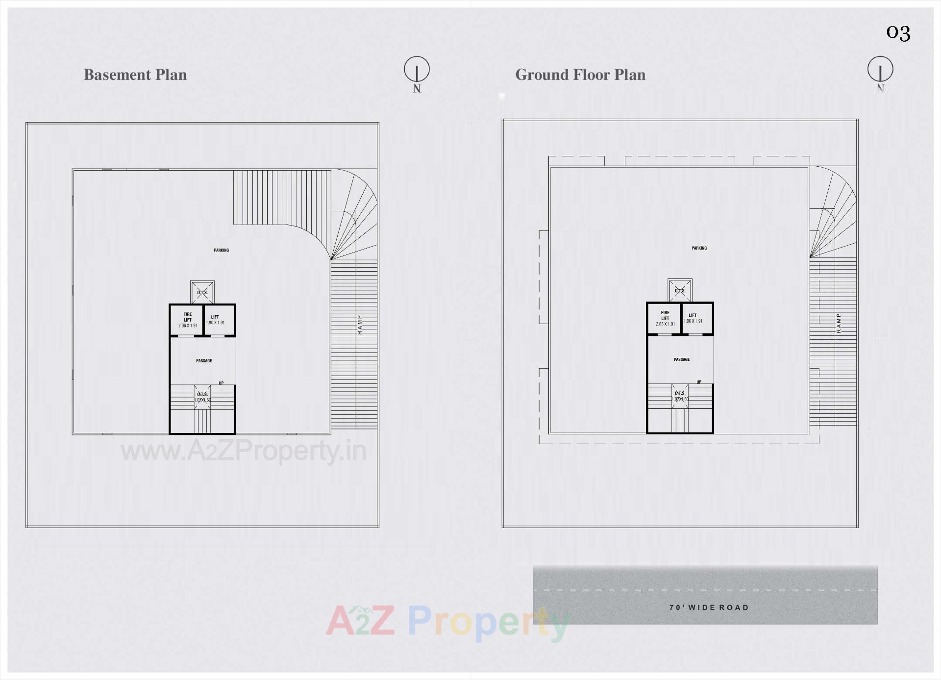 Layout of real estate project Inaaya located at Bhavnagar, Bhavnagar, Gujarat