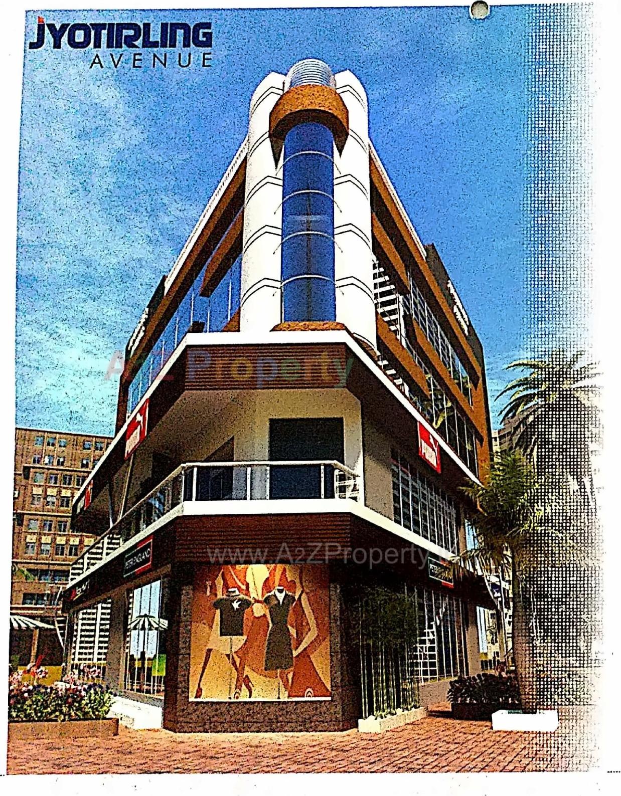 3D Elevation of real estate project Jyotirling Avenue located at Bhavnagar, Bhavnagar, Gujarat