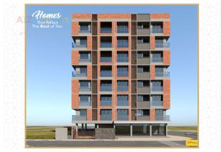 Elevation of real estate project K B Dreams located at Bhavnagar, Bhavnagar, Gujarat