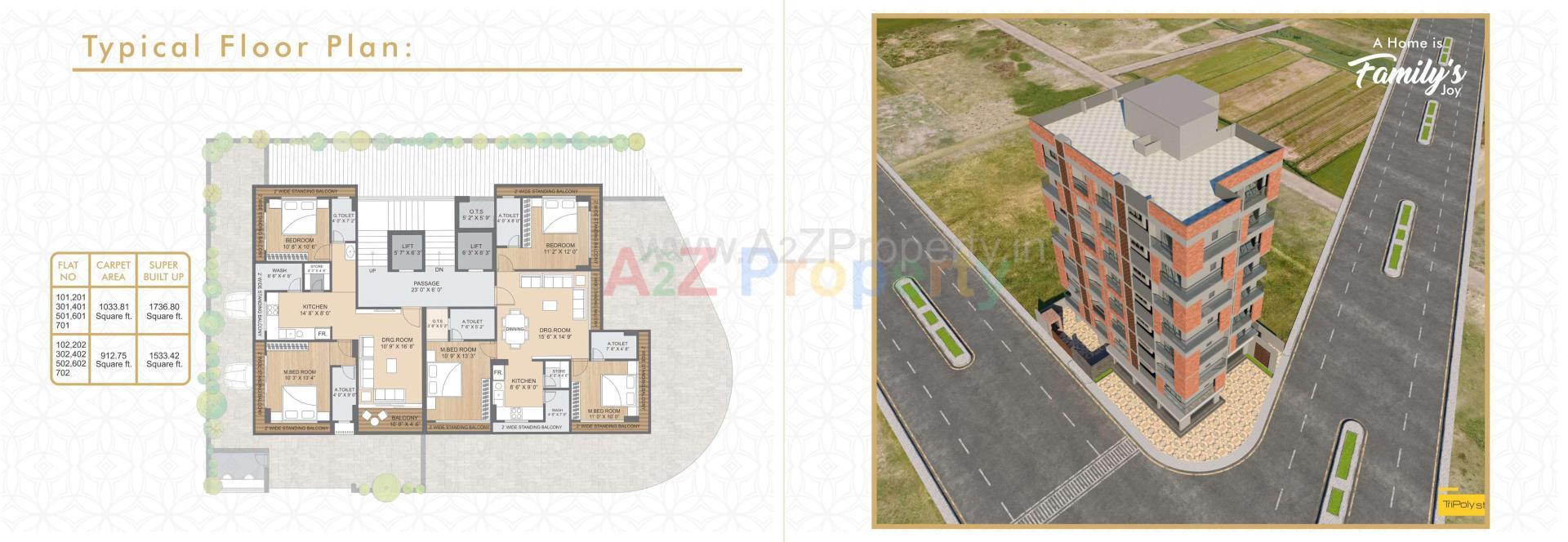 Layout of real estate project K B Dreams located at Bhavnagar, Bhavnagar, Gujarat