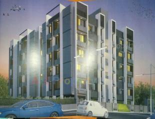 Elevation of real estate project Krishna Bansri located at Bhavnagar, Bhavnagar, Gujarat