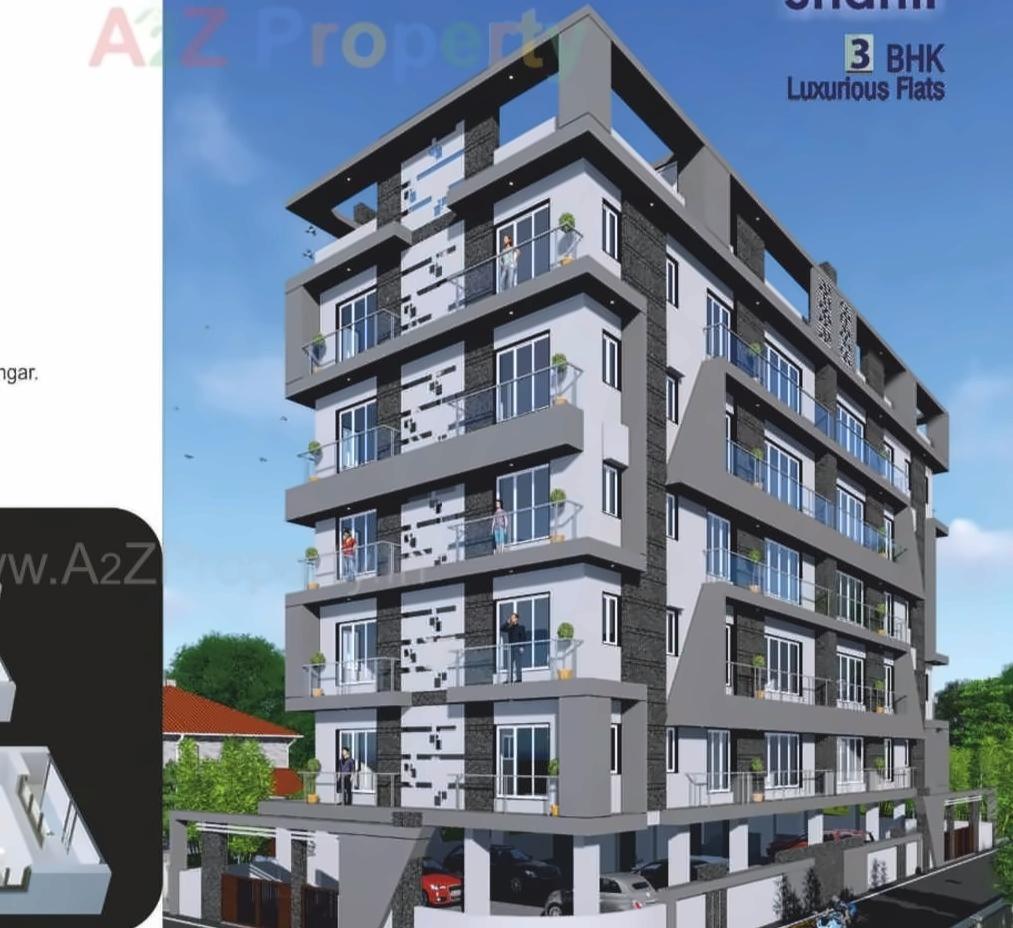 3D Elevation of real estate project Manas Shanti located at Bhavnagar, Bhavnagar, Gujarat