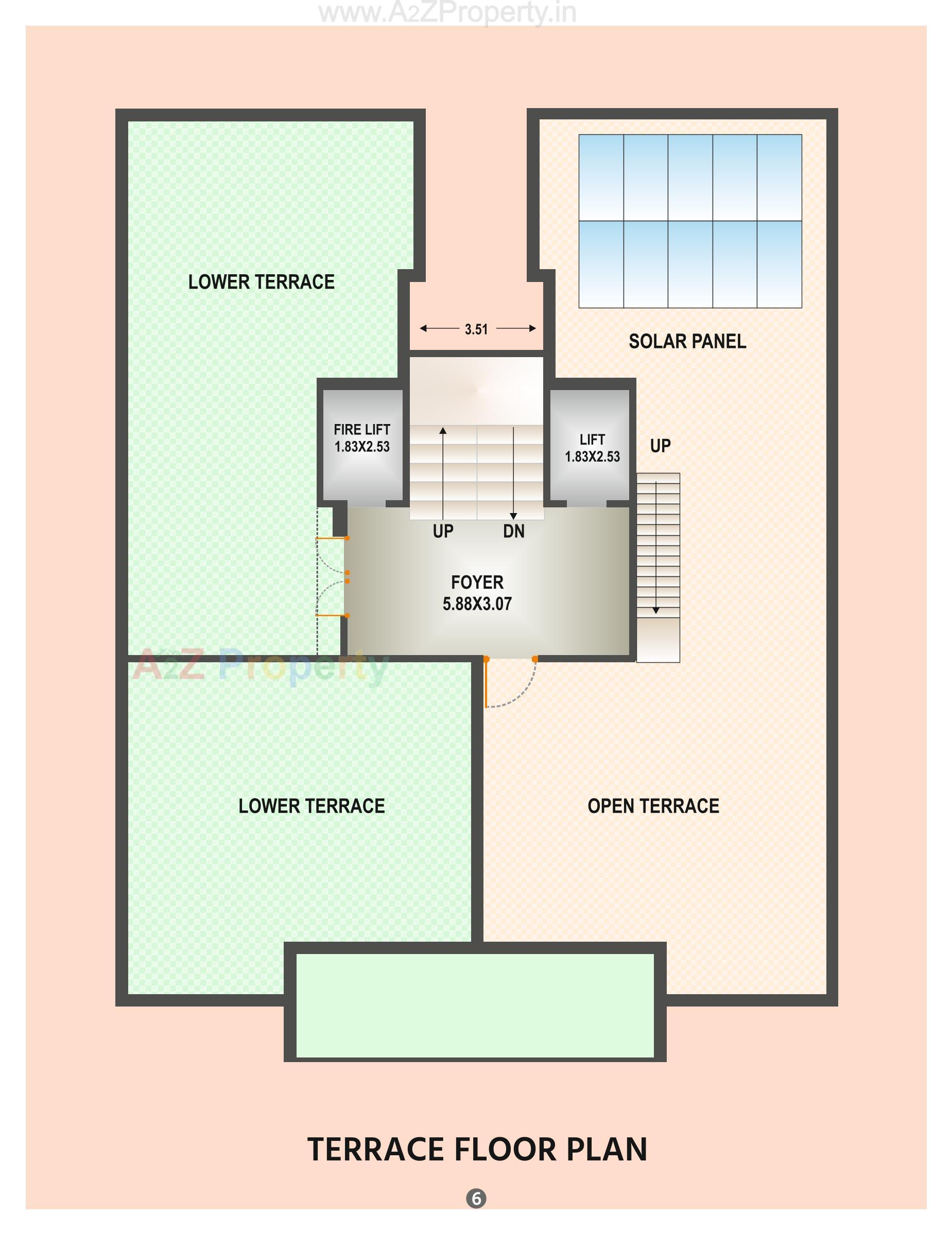 Layout of real estate project Marina located at Bhavnagar, Bhavnagar, Gujarat