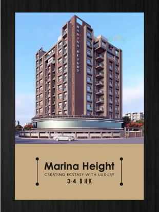 Elevation of real estate project Marina Height located at Bhavnagar, Bhavnagar, Gujarat