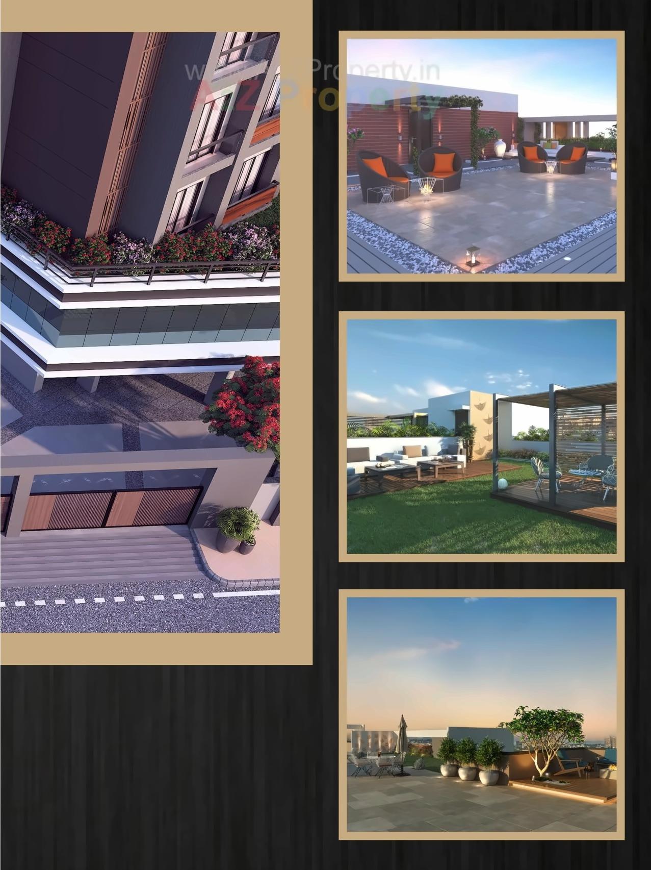 3D Elevation of real estate project Marina Height located at Bhavnagar, Bhavnagar, Gujarat